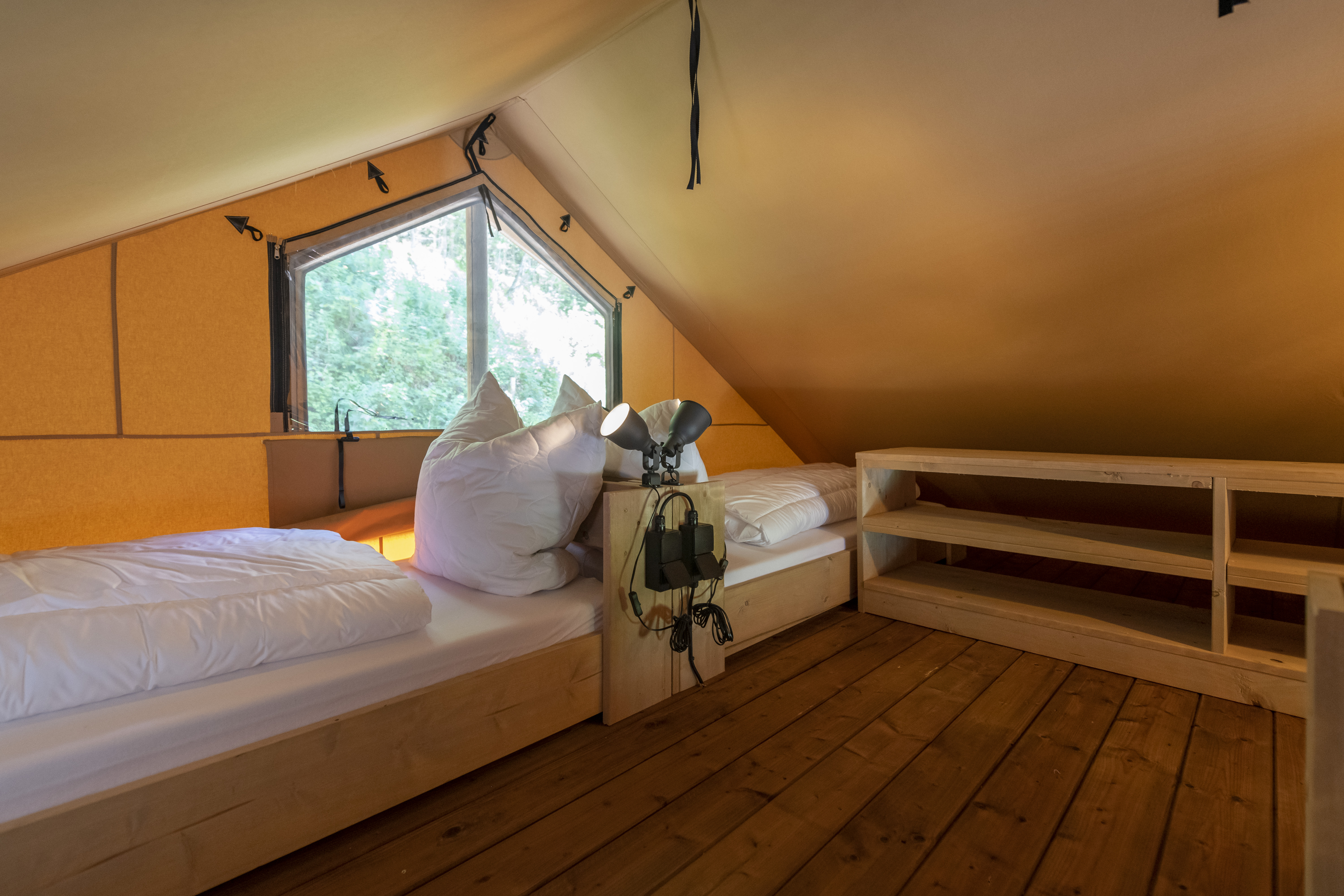 Glamping im Luxuszelt